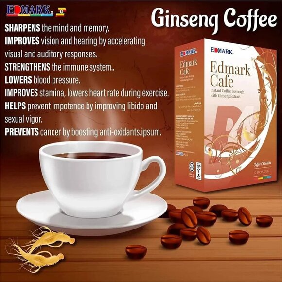 EDMARK Ginseng Coffee - Picture 11 of 16